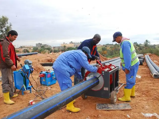 لحام الأنابيب بالانصهار الحراري